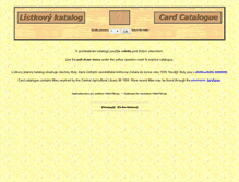 Tablet Screenshot of listkovykatalog.uzpi.cz